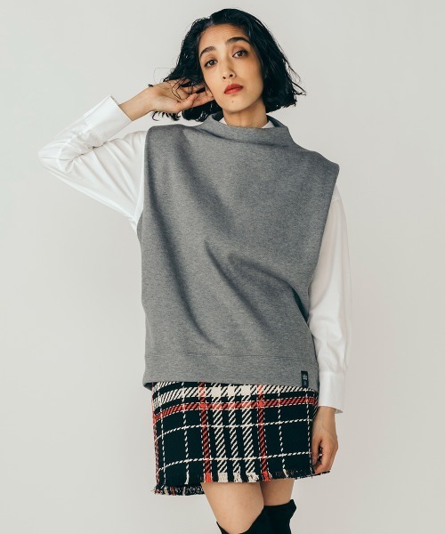 ダブルスタンダードクロージング　リブダブルフェイスベスト DOUBLE STANDARD CLOTHING（ダブルスタンダードクロージング）の