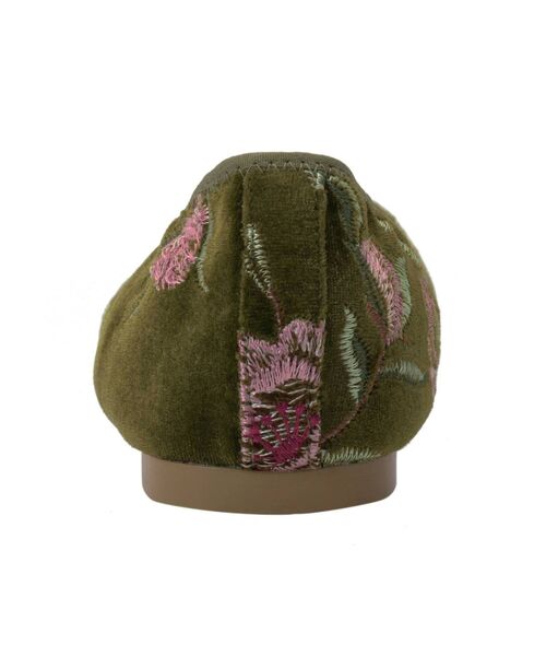 merry jenny（メリージェニー）の「flower刺繍リボンフラットシューズ（その他シューズ・レディース・ブラック/グリーン/ボルドー・MEDIUM/LARGE）」の4枚目の写真