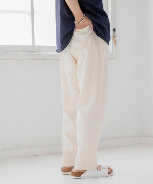 coen（コーエン）の「2タックワイドテーパードパンツ（その他パンツ・メンズ・ブラック/ベージュ/ホワイト・LARGE/X-LARGE/SMALL/MEDIUM）」の20枚目の写真