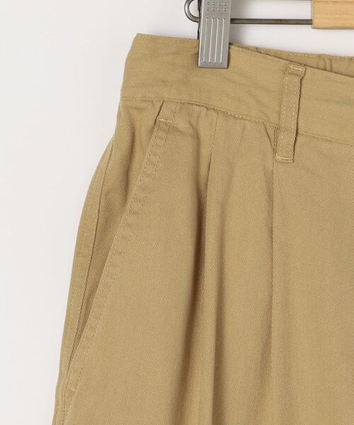 coen（コーエン）の「2タックワイドテーパードパンツ（その他パンツ・メンズ・ブラック/ベージュ/ホワイト・LARGE/X-LARGE/SMALL/MEDIUM）」の7枚目の写真