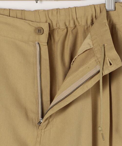 coen（コーエン）の「2タックワイドテーパードパンツ（その他パンツ・メンズ・ブラック/ベージュ/ホワイト・LARGE/X-LARGE/SMALL/MEDIUM）」の9枚目の写真