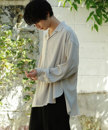 BeAMS DOT | 【WEB限定】BeAMS DOT / プレーン オープンカラーシャツ(シャツ/ブラウス)