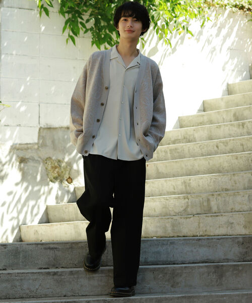 BeAMS DOT(ビームスドット)の「BeAMS DOT / プレーン オープンカラーシャツ(シャツ/ブラウス・メンズ・ホワイト/ベージュ・MEDIUM/LARGE)」の10枚目の写真