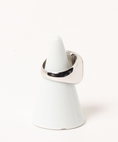 Adoon plain（アドーンプレーン）の「【Adoon plain】Silver925 スクエアリング（リング・メンズ・ライトグレー・FREE）」の3枚目の写真