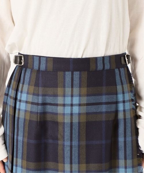 O'NEIL of DUBLIN（オニールオブダブリン）の「【O’NEIL OF DUBLIN】LONG EASY KILT SK：ロングスカート◆（スカート・レディース・ブラック/ネイビー/ベージュ・8/10）」の16枚目の写真