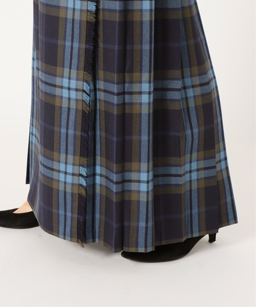 O'NEIL of DUBLIN（オニールオブダブリン）の「【O’NEIL OF DUBLIN】LONG EASY KILT SK：ロングスカート◆（スカート・レディース・ブラック/ネイビー/ベージュ・8/10）」の17枚目の写真