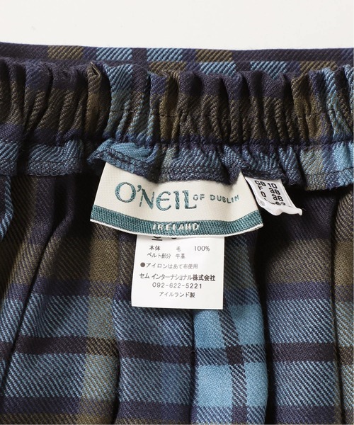 O'NEIL of DUBLIN（オニールオブダブリン）の「【O’NEIL OF DUBLIN】LONG EASY KILT SK：ロングスカート◆（スカート・レディース・ブラック/ネイビー/ベージュ・8/10）」の18枚目の写真