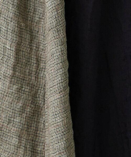 conges payes ADIEU TRISTESSE（コンジェ ペイエ アデュートリステス）の「ガーゼフレアーワンピース（ワンピース・レディース・ブラック/ベージュ系その他・38）」の16枚目の写真