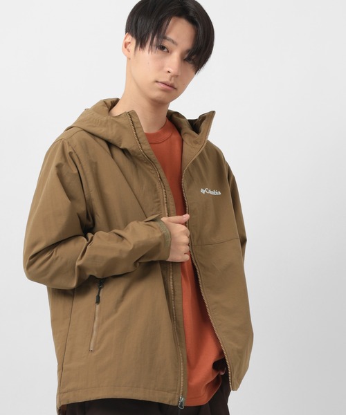 Columbia（コロンビア）の「【Columbia/コロンビア】 VIZZAVONA PASS  JACKET /ナイロンジャケット/PM3864（ナイロンジャケット・メンズ・ブラック/ベージュ/オリーブ/イエロー/ブルー/カーキ/ベージュ×ブラック/ライトカーキ・S/M/L/XL）」の15枚目の写真