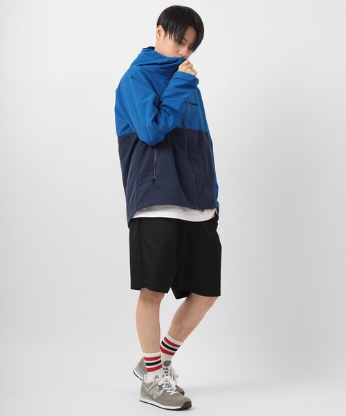 Columbia（コロンビア）の「【Columbia/コロンビア】 VIZZAVONA PASS  JACKET /ナイロンジャケット/PM3864（ナイロンジャケット・メンズ・ブラック/ベージュ/オリーブ/イエロー/ブルー/カーキ/ベージュ×ブラック/ライトカーキ・S/M/L/XL）」の18枚目の写真