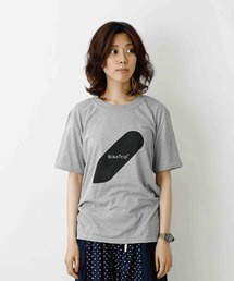 Nicetime Mountain Gallery（ナイスタイム　マウンテン　ギャラリー）の「PAPERSKY ペーパースカイ Bike Trip T バイクトリップ Tシャツ（Tシャツ/カットソー）」