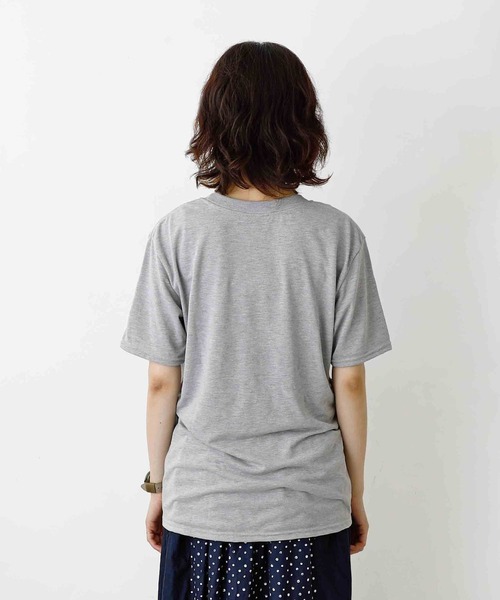 PAPERSKY（ペーパースカイ）の「PAPERSKY ペーパースカイ Bike Trip T バイクトリップ Tシャツ（Tシャツ/カットソー・メンズ・グレー・S/M/L）」の5枚目の写真