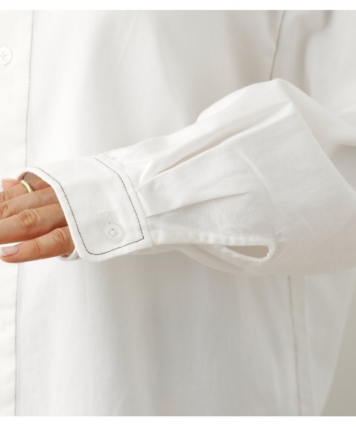 RODEO CROWNS WIDE BOWL（ロデオクラウンズワイドボウル）の「ﾋﾞｯｸﾞｶﾗｰﾌﾞﾗｳｽ（シャツ/ブラウス・レディース・オフホワイト/ブルー/イエロー系その他・FREE）」の7枚目の写真