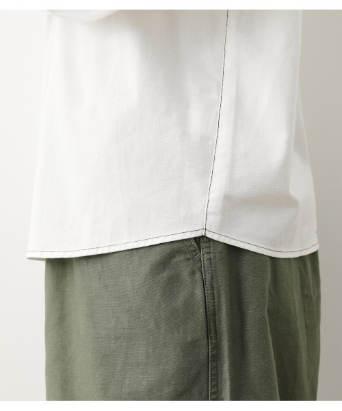 RODEO CROWNS WIDE BOWL（ロデオクラウンズワイドボウル）の「ﾋﾞｯｸﾞｶﾗｰﾌﾞﾗｳｽ（シャツ/ブラウス・レディース・オフホワイト/ブルー/イエロー系その他・FREE）」の13枚目の写真