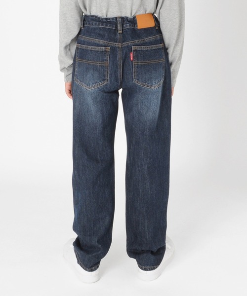 GLAZOS（グラソス）の「[ストレート]ヴィンテージ加工デニムパンツ（デニムパンツ・キッズ・インディゴブルー/ブルー・130cm/140cm/150cm/160cm/170cm）」の15枚目の写真