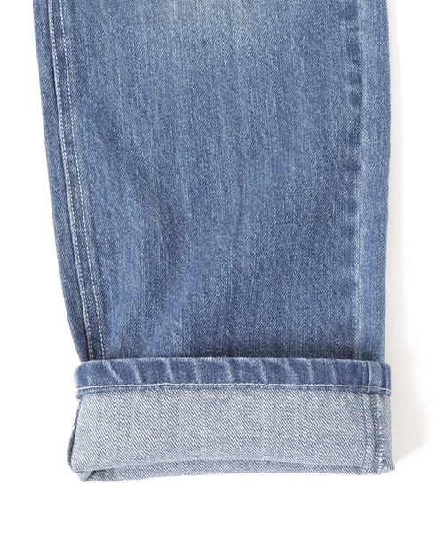 GLAZOS（グラソス）の「[ストレート]ヴィンテージ加工デニムパンツ（デニムパンツ・キッズ・インディゴブルー/ブルー・130cm/140cm/150cm/160cm/170cm）」の7枚目の写真