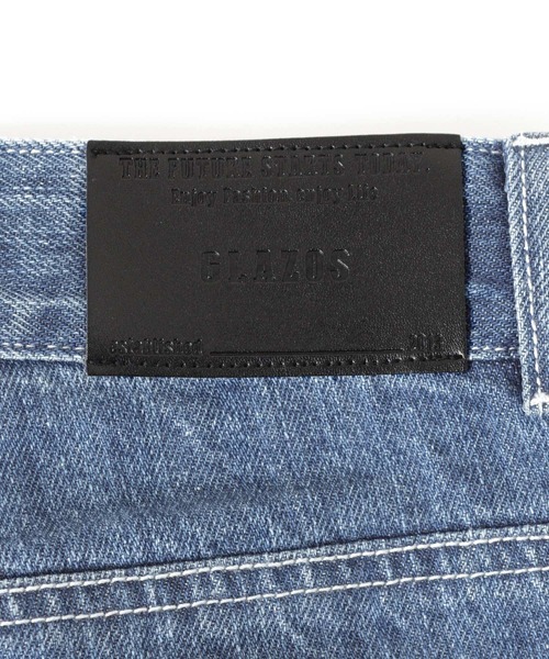 GLAZOS（グラソス）の「[ストレート]ヴィンテージ加工デニムパンツ（デニムパンツ・キッズ・インディゴブルー/ブルー・130cm/140cm/150cm/160cm/170cm）」の9枚目の写真
