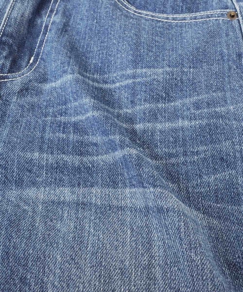 GLAZOS（グラソス）の「[ストレート]ヴィンテージ加工デニムパンツ（デニムパンツ・キッズ・インディゴブルー/ブルー・130cm/140cm/150cm/160cm/170cm）」の5枚目の写真