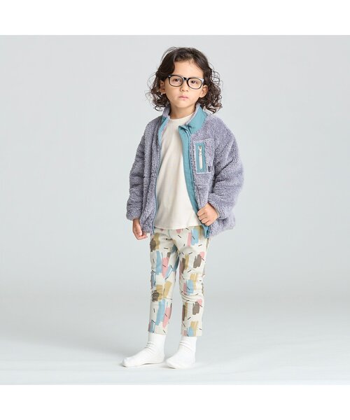 BREEZE（ブリーズ）の「サーマルTシャツ（Tシャツ/カットソー・キッズ・キャメル/アイボリー/ピンク/ブラック/カーキ/ダークブルー・110/80/90/130/150/100/120/140）」の11枚目の写真