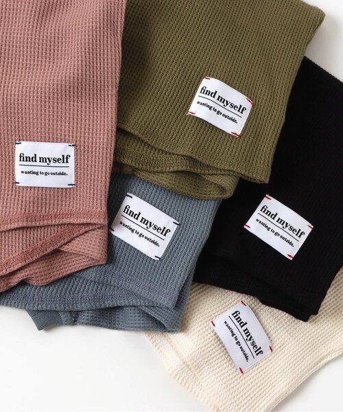 BREEZE（ブリーズ）の「サーマルTシャツ（Tシャツ/カットソー・キッズ・キャメル/アイボリー/ピンク/ブラック/カーキ/ダークブルー・110/80/90/130/150/100/120/140）」の13枚目の写真