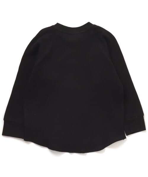 BREEZE（ブリーズ）の「サーマルTシャツ（Tシャツ/カットソー・キッズ・キャメル/アイボリー/ピンク/ブラック/カーキ/ダークブルー・110/80/90/130/150/100/120/140）」の17枚目の写真