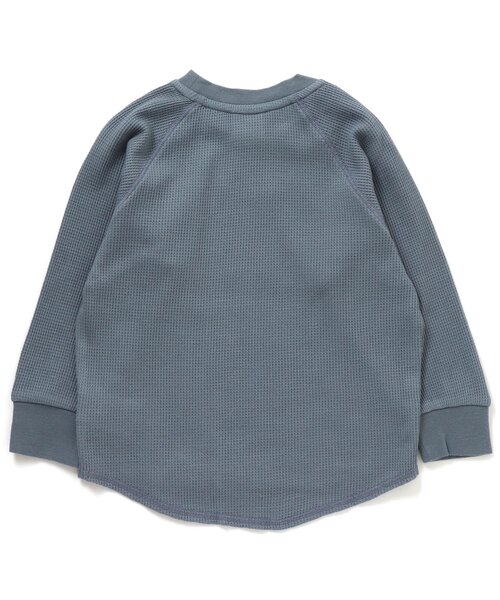 BREEZE（ブリーズ）の「サーマルTシャツ（Tシャツ/カットソー・キッズ・キャメル/アイボリー/ピンク/ブラック/カーキ/ダークブルー・110/80/90/130/150/100/120/140）」の15枚目の写真