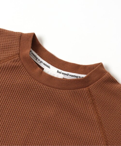 BREEZE（ブリーズ）の「サーマルTシャツ（Tシャツ/カットソー・キッズ・キャメル/アイボリー/ピンク/ブラック/カーキ/ダークブルー・110/80/90/130/150/100/120/140）」の21枚目の写真