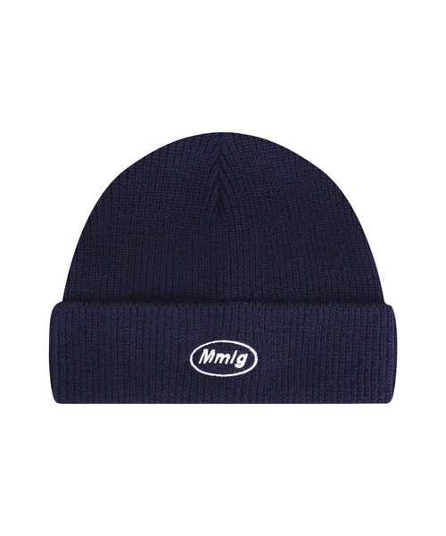 87mm（87mm）の「【87MM / Mmlg】MMLG BEANIE / パルチムエムエム MMLG ロゴ ビーニー（ニットキャップ/ビーニー・レディース・ネイビー/グレー/アイボリー/ブラック・FREE）」の4枚目の写真