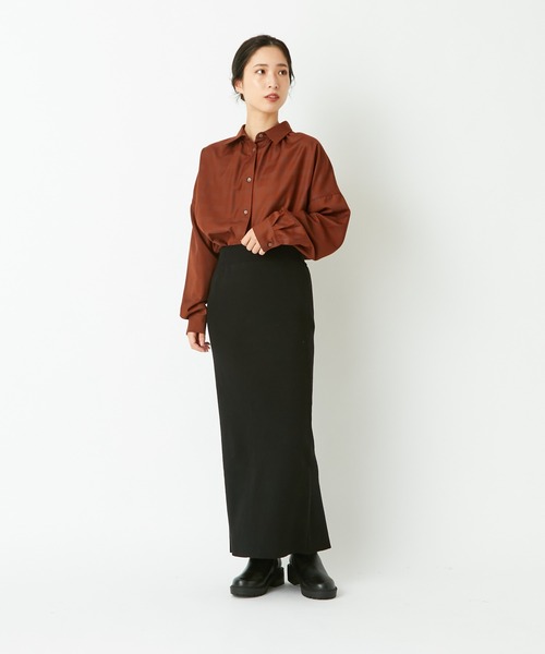 CIAOPANIC（チャオパニック）の「■カスレチェックシャツジャケット/セットアップ着用可（セットアップ・レディース・ブラウン/イエロー・FREE）」の19枚目の写真