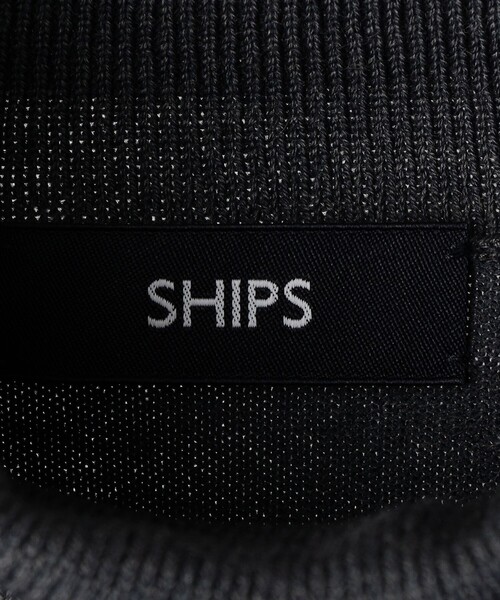 SHIPS(シップス)の「SHIPS: <ウォッシャブル>12ゲージ TECH ウールタートルネック ニット(ニット/セーター・メンズ・ブラック/ホワイト/ダークグレー・MEDIUM/SMALL/X-LARGE/LARGE)」の6枚目の写真