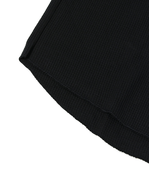 HANES（ヘインズ）の「メンズ ヘインズ ヘンリーネック サーマル Hanes L/S Thermal 14-152H（その他アンダーウェア/インナー・メンズ・ブラック/グレー/ホワイト・LARGE/MEDIUM）」の7枚目の写真