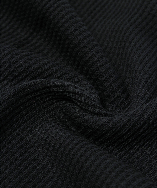 HANES（ヘインズ）の「メンズ ヘインズ ヘンリーネック サーマル Hanes L/S Thermal 14-152H（その他アンダーウェア/インナー・メンズ・ブラック/グレー/ホワイト・LARGE/MEDIUM）」の8枚目の写真