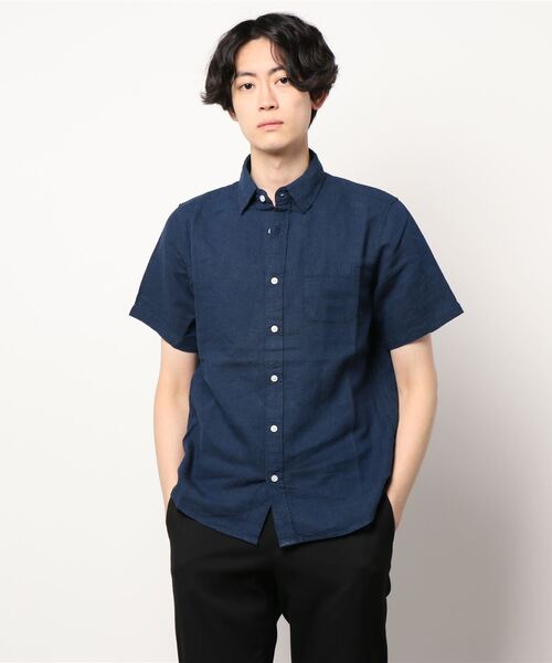 フレンチリネンシャツ