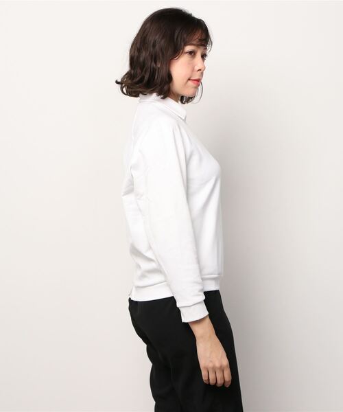 adidas(アディダス)の「クルーネックスキッパー 長袖ストレッチシャツ【adidas Golf/アディダスゴルフ】(ポロシャツ・レディース・ネイビー/ホワイト・LARGE/X-LARGE/SMALL/MEDIUM/XX-LARGE)」の14枚目の写真