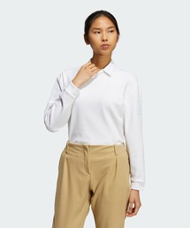 クルーネックスキッパー 長袖ストレッチシャツ【adidas Golf/アディダスゴルフ】