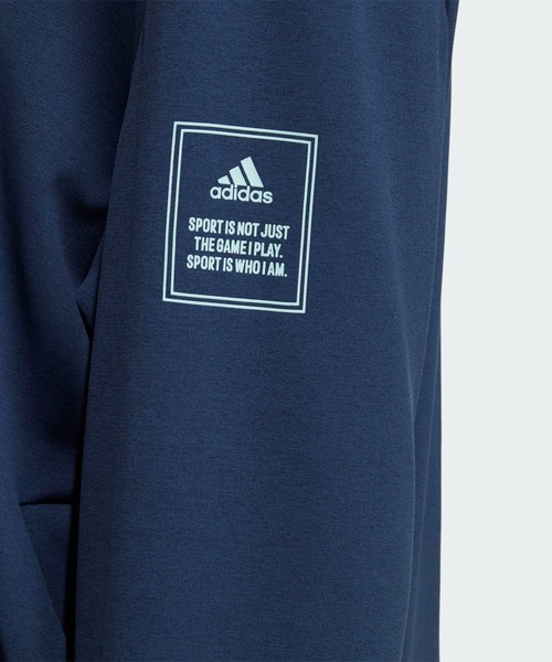adidas(アディダス)の「クルーネックスキッパー 長袖ストレッチシャツ【adidas Golf/アディダスゴルフ】(ポロシャツ・レディース・ネイビー/ホワイト・LARGE/X-LARGE/SMALL/MEDIUM/XX-LARGE)」の21枚目の写真
