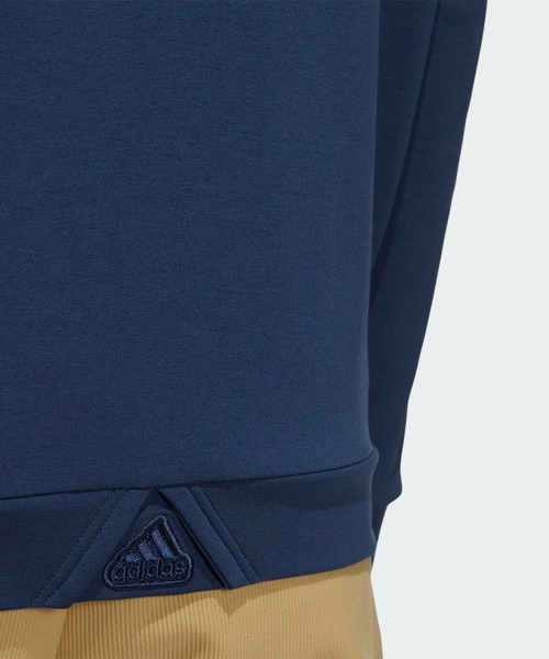 adidas(アディダス)の「クルーネックスキッパー 長袖ストレッチシャツ【adidas Golf/アディダスゴルフ】(ポロシャツ・レディース・ネイビー/ホワイト・LARGE/X-LARGE/SMALL/MEDIUM/XX-LARGE)」の9枚目の写真