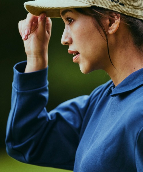 adidas(アディダス)の「クルーネックスキッパー 長袖ストレッチシャツ【adidas Golf/アディダスゴルフ】(ポロシャツ・レディース・ネイビー/ホワイト・LARGE/X-LARGE/SMALL/MEDIUM/XX-LARGE)」の17枚目の写真