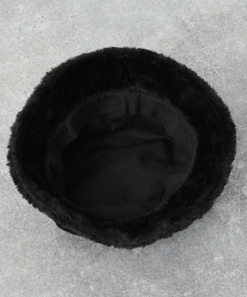 Heather（ヘザー）の「フェイクファーハット　237185（ハット・レディース・ブラック/ベージュ系・ONE SIZE）」の9枚目の写真
