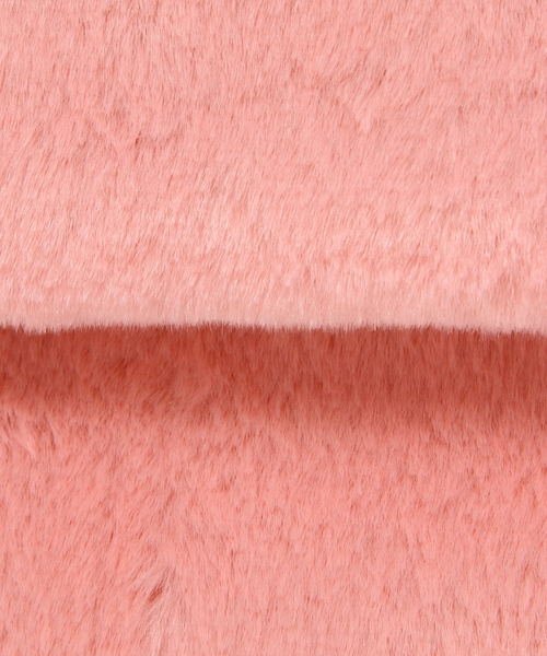 Jewel Changes（ジュエルチェンジズ）の「JC フェイクファー FLAP クラッチ / バッグ / ポーチ / ギフト / プレゼント（クラッチバッグ・レディース・ホワイト/ピンク・フリー）」の7枚目の写真