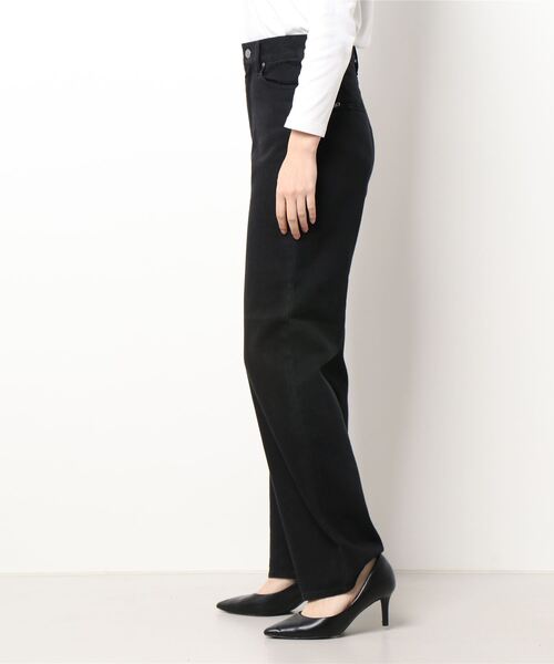one way(ワンウェイ)の「【oneway Jeans】加工ありツイルストレートパンツ(その他パンツ・レディース・ライトブルー/ブラック・S/M)」の3枚目の写真