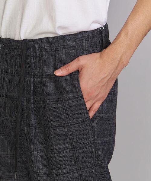 BEAUTY&YOUTH UNITED ARROWS（ビューティーアンドユースユナイテッドアローズ）の「BY ウォッシャブルフラノ テーパード チェック イージーパンツ（その他パンツ・メンズ・ダークブラウン/ダークグレー・S/M/L/XL）」の15枚目の写真