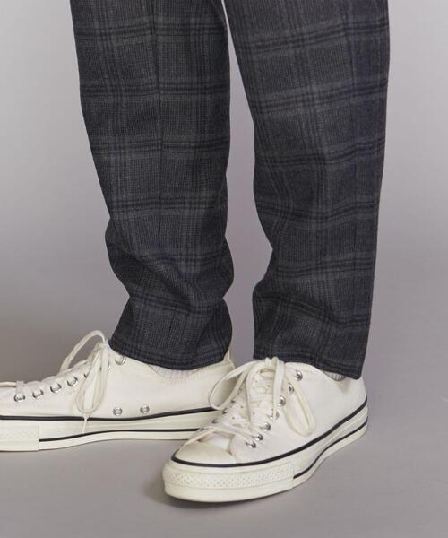 BEAUTY&YOUTH UNITED ARROWS（ビューティーアンドユースユナイテッドアローズ）の「BY ウォッシャブルフラノ テーパード チェック イージーパンツ（その他パンツ・メンズ・ダークブラウン/ダークグレー・S/M/L/XL）」の5枚目の写真