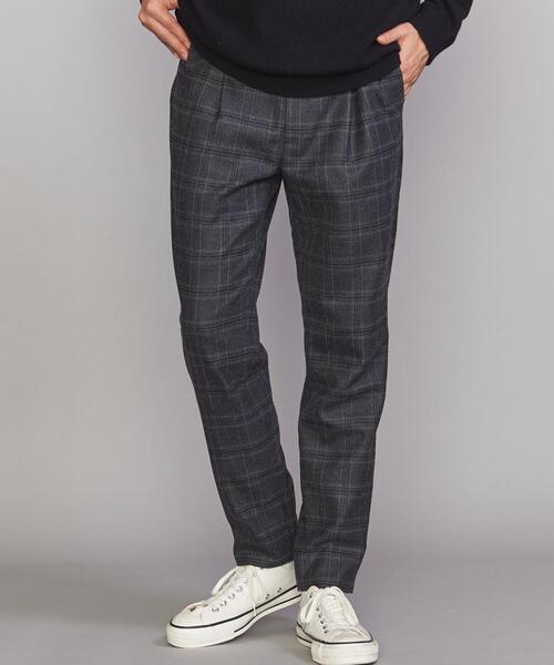 BEAUTY&YOUTH UNITED ARROWS（ビューティーアンドユースユナイテッドアローズ）の「BY ウォッシャブルフラノ テーパード チェック イージーパンツ（その他パンツ・メンズ・ダークブラウン/ダークグレー・S/M/L/XL）」の10枚目の写真