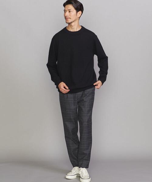 BEAUTY&YOUTH UNITED ARROWS（ビューティーアンドユースユナイテッドアローズ）の「BY ウォッシャブルフラノ テーパード チェック イージーパンツ（その他パンツ・メンズ・ダークブラウン/ダークグレー・S/M/L/XL）」の7枚目の写真