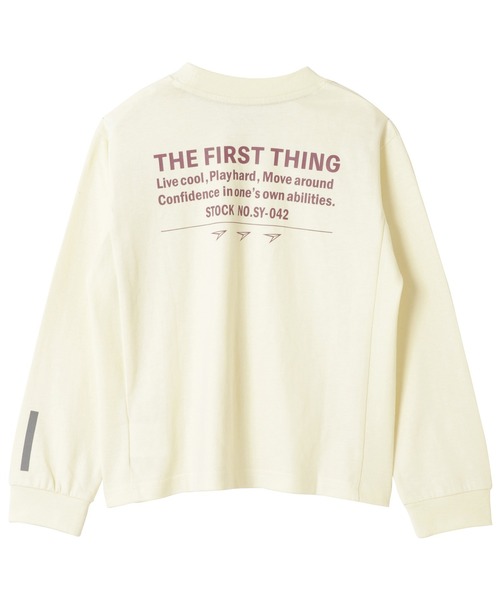 瞬足（シュンソク）の「瞬足/キッズ/アームスウィングロングスリーブTシャツ/SSA1060（Tシャツ/カットソー・キッズ・ホワイト/ブラック/ブラウン/イエロー・S/M/L/XL）」の11枚目の写真