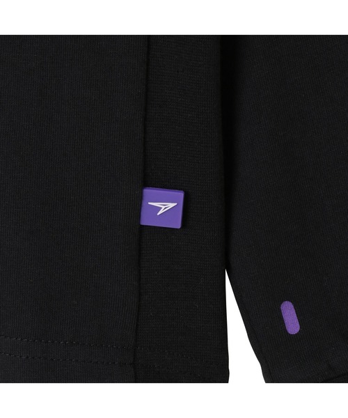 瞬足（シュンソク）の「瞬足/キッズ/アームスウィングロングスリーブTシャツ/SSA1060（Tシャツ/カットソー・キッズ・ホワイト/ブラック/ブラウン/イエロー・S/M/L/XL）」の12枚目の写真