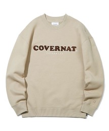 COVERNAT | 【COVERNAT】BOOKLE COOPER LOGO CREWNECK / カバーナット ブークレ クーパー ロゴ クルーネック スウェットシャツ(スウェット)