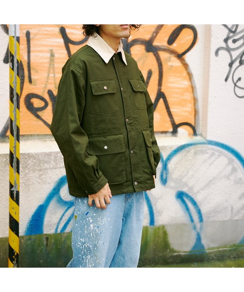 CPCM（シーピーシーエム）の「襟コーデュロイダックハーフ