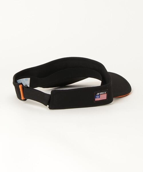 AVIREX（アヴィレックス）の「【AVIREX GOLF】バイザー / アヴィレックス / ゴルフ（ゴルフグッズ・レディース・レッド/ネイビー/ブラック/オリーブ/ホワイト・FREE）」の6枚目の写真